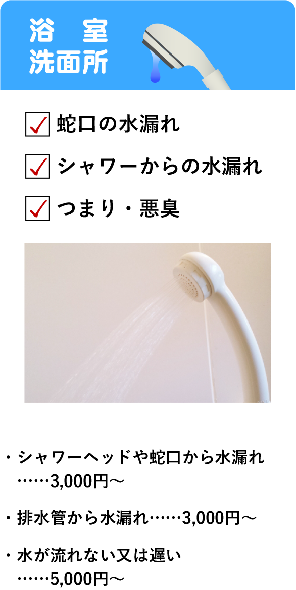 浴室・洗面所